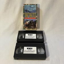 WWII IN COLOR VHS TWO TAPE BOX