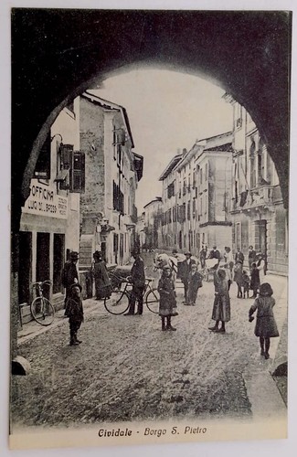 Cartolina antica cividale - cartolina,