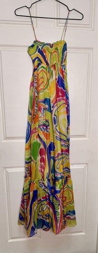 Maxi abito lungo nuovo - zara, s