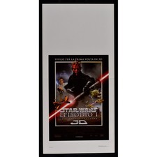 locandina STAR WARS episodio 1 la minaccia fantasma guerre stellari darth B83