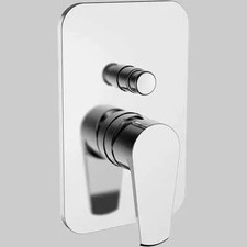 RECESSED SHOWER PLATE AND