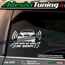 Adesivo BMW 320 e46 Se non mi