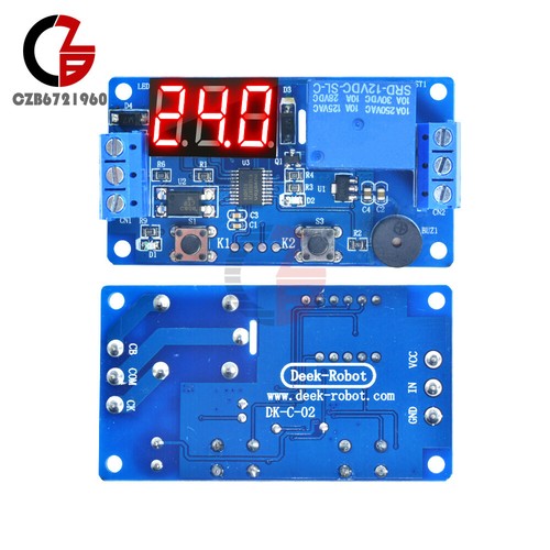 Display led 12v relè - display,