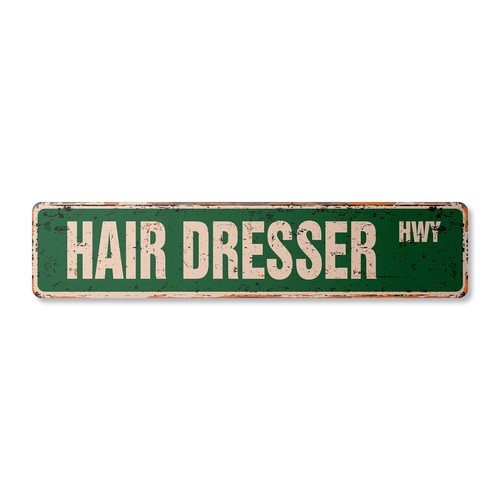 Parrucchiere vintage street - parrucchiere,