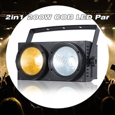 Faretto DMX 8CH 200W COB 2 in