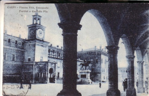 Carpi viaggiata 1917 - ,