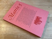 Matrix 5 Whittington Press Randle Typography Printing Letterpress Type Specimen