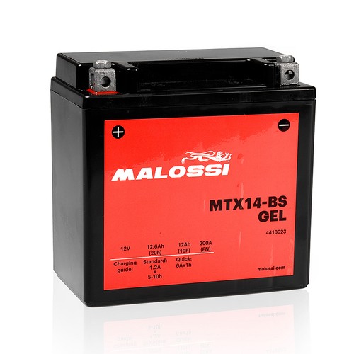 Batteria gel malossi ytx14 - gel,