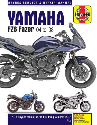 Yamaha fz6 fazer - fz6, (2004-2008)