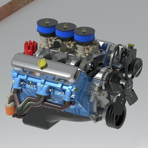 Motore pontiac 400 455 - motore, 400-455