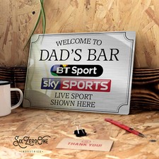 Insegna Metallo Bar Sportiva