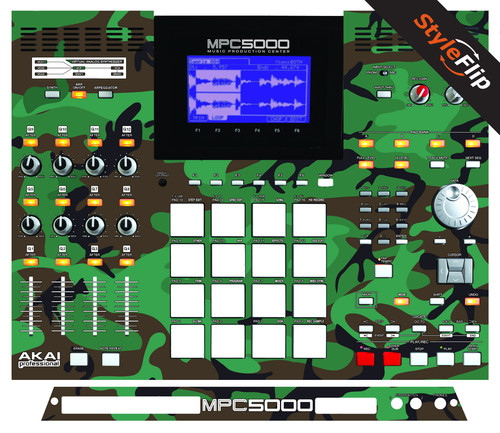 Akai mpc 5000 - 5000, verde