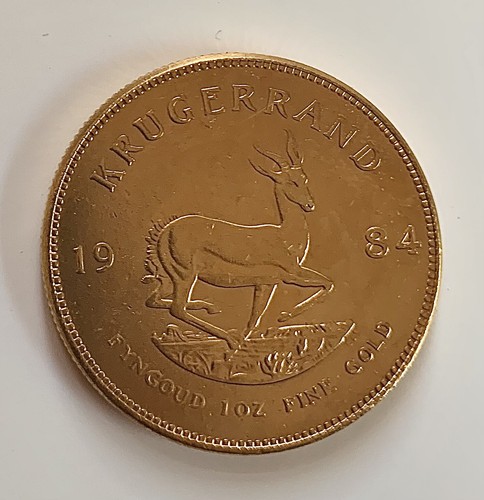 Krugerrand año 1984 - krugerrand,