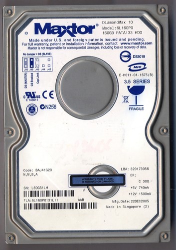 Hard disk ide 160 gb - hard,