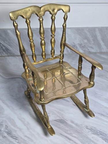 Sedia dondolo vintage grande - dondolo,