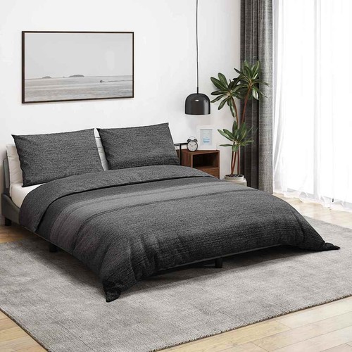 Vidaxl set copripiumino grigio - vidaxl,