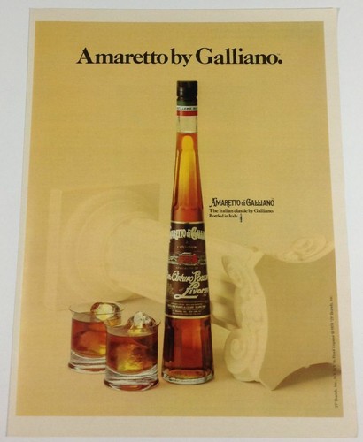 1978 amaretto galliano - 1978,