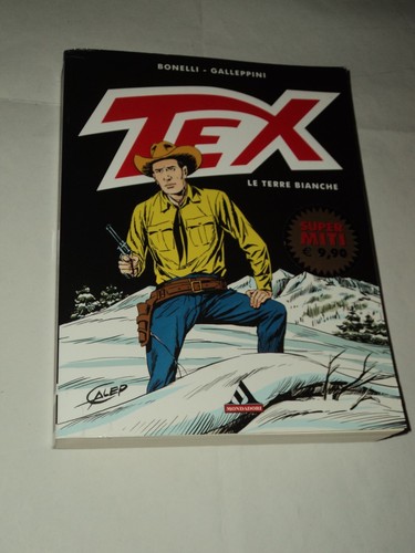 Libro tex terre bianche - tex,