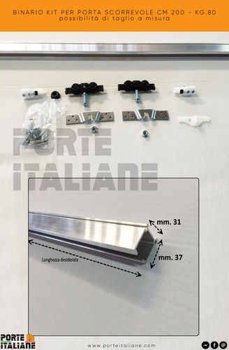 Binario kit per porta - kit,