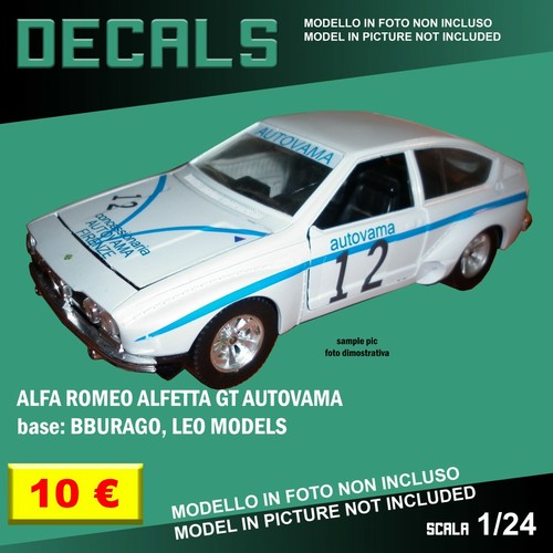 Decals repro alfa romeo - repro,