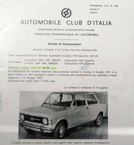 Fiat giannini 128 copia - fiat,
