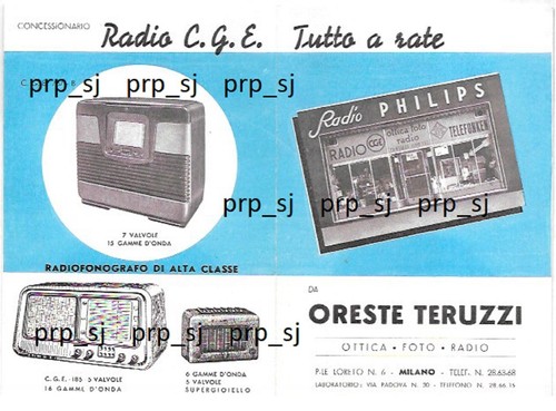 Elettrodomestici radio cge - elettrodomestici,