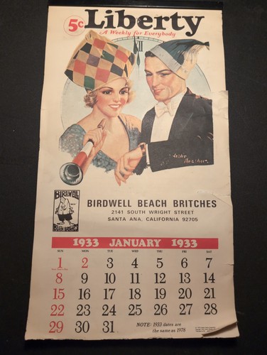 Calendario parete liberty - parete,
