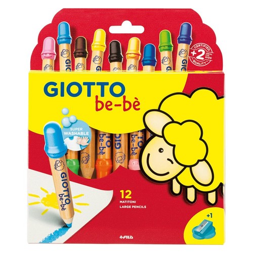 Matite colorate giotto bè - matite, be-bè