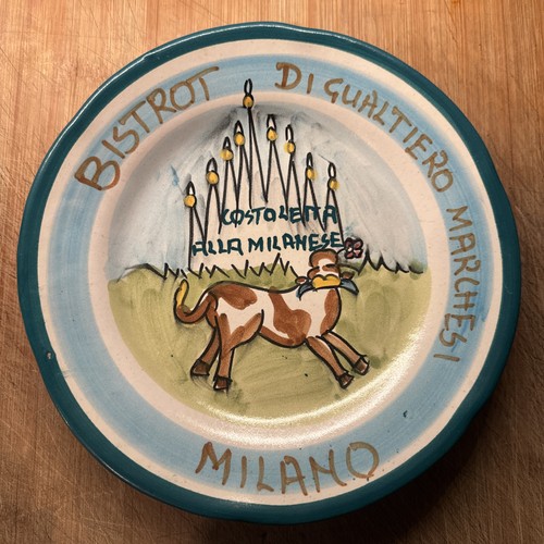 Piatto buon ricordo gualtiero - ricordo,