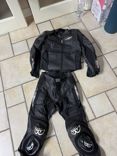 Tuta pelle pista moto - pelle,