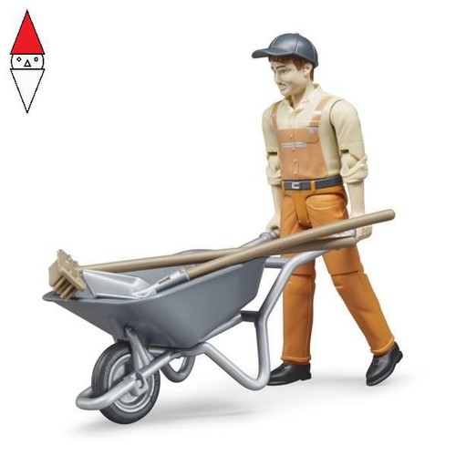 Action figure bruder operatore - figure,