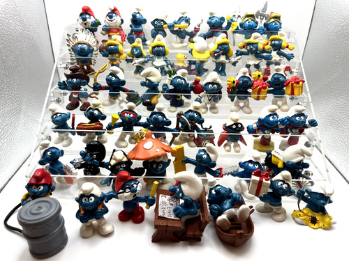Puffi smurfs schleich vintage - smurfs,