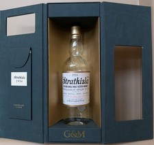 Bottiglia di whisky vuota Speyside Single Malt Strathisla 59 anni, molto rara