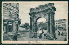 Croazia Istria Pola Port'Aurea cartolina RT3422