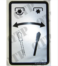 Adesivo PTO Per Trattori Ford