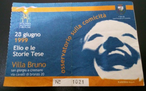 Biglietto concerto elio le - elio,