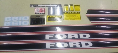 Decalcomanie ford 6610 - decalcomanie,