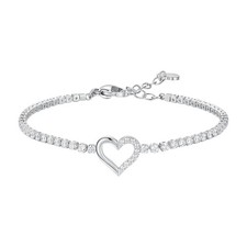 Luca Barra Steel Silver Tennis