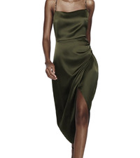 Abito midi Zara donna effetto