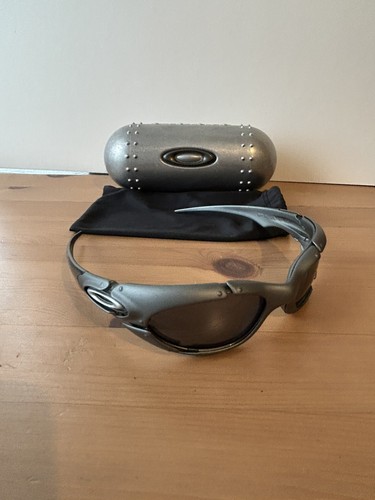 Vintage oakley plate nero - vintage,