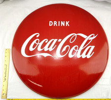 Insegna Bottone Coca Cola 24"