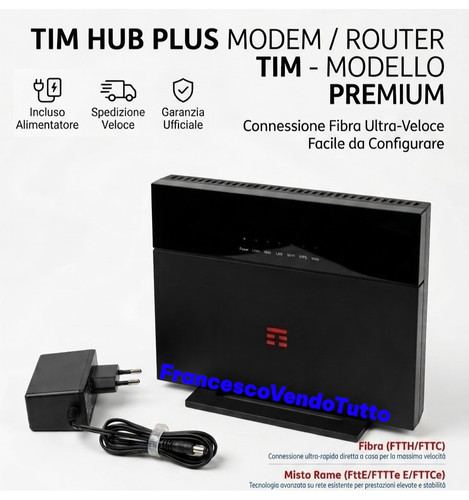 Modem router wifi tim hub - 6,