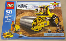 LEGO City 7746 Rullo a tamburo singolo NUOVO! Rullo a vapore compattatore per camion da costruzione