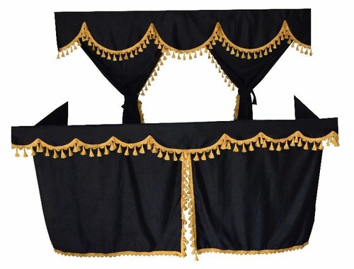 Camion tende set nero oro - nero/oro, per