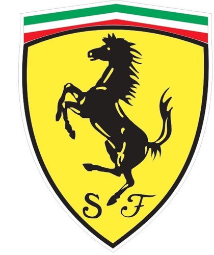 Adesivo ferrari cavallo - ferrari,