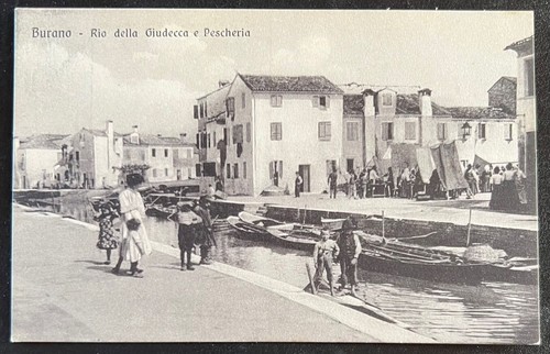 Cartolina epoca burano - epoca-burano, (ve)