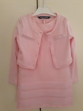 ABITO DA CERIMONIA SMANICATO + COPRISPALLE, ORIGINAL MARINES, 6 ANNI, ROSA