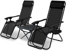 VOUNOT Set di 2 Sdraio da