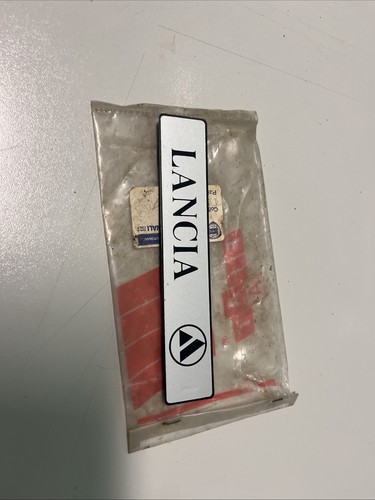 Targhetta posteriore originale