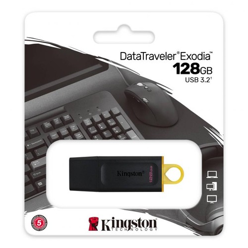 Pendrive kingston exodia - pendrive,